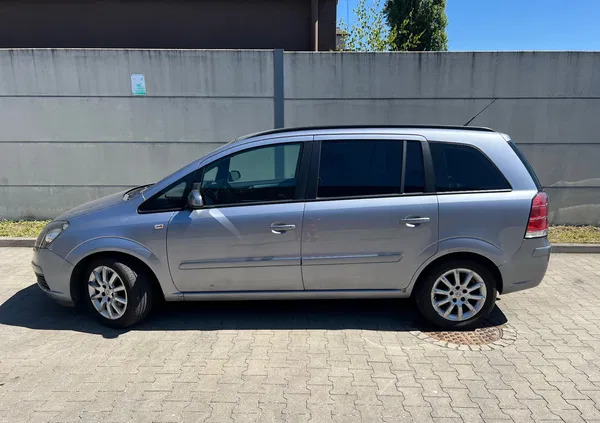 wielkopolskie Opel Zafira cena 13500 przebieg: 210100, rok produkcji 2008 z Katowice